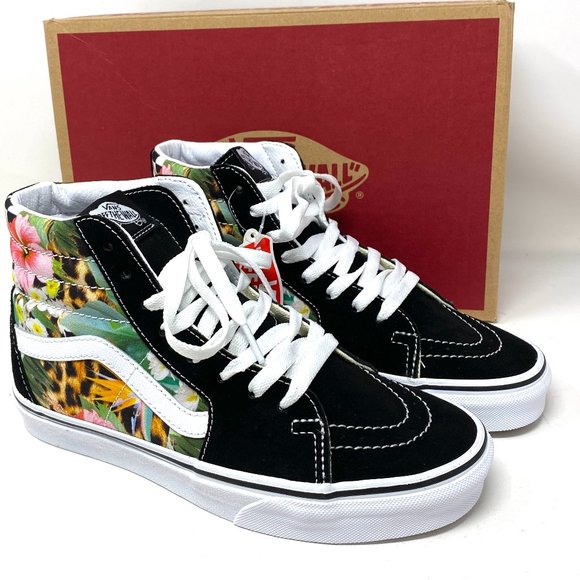 Vans Shoes - VANS Sk8-Hi Tropical Animal Check Multi Women’s Size 7 VN0A4U3C2FB